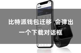 比特派钱包迁移  会弹出一个下载对话框